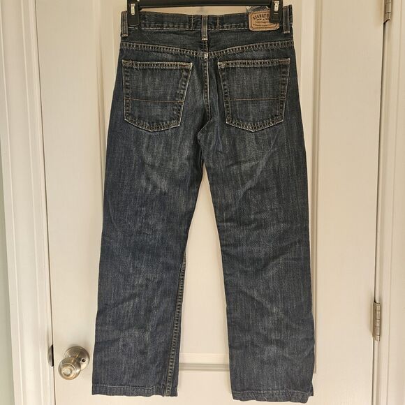 SIGNATURE by LEVI STRAUSS & CO Bootcut FIt Jeans-Size 18 REG, Med Wash Youth - Picture 3 of 11